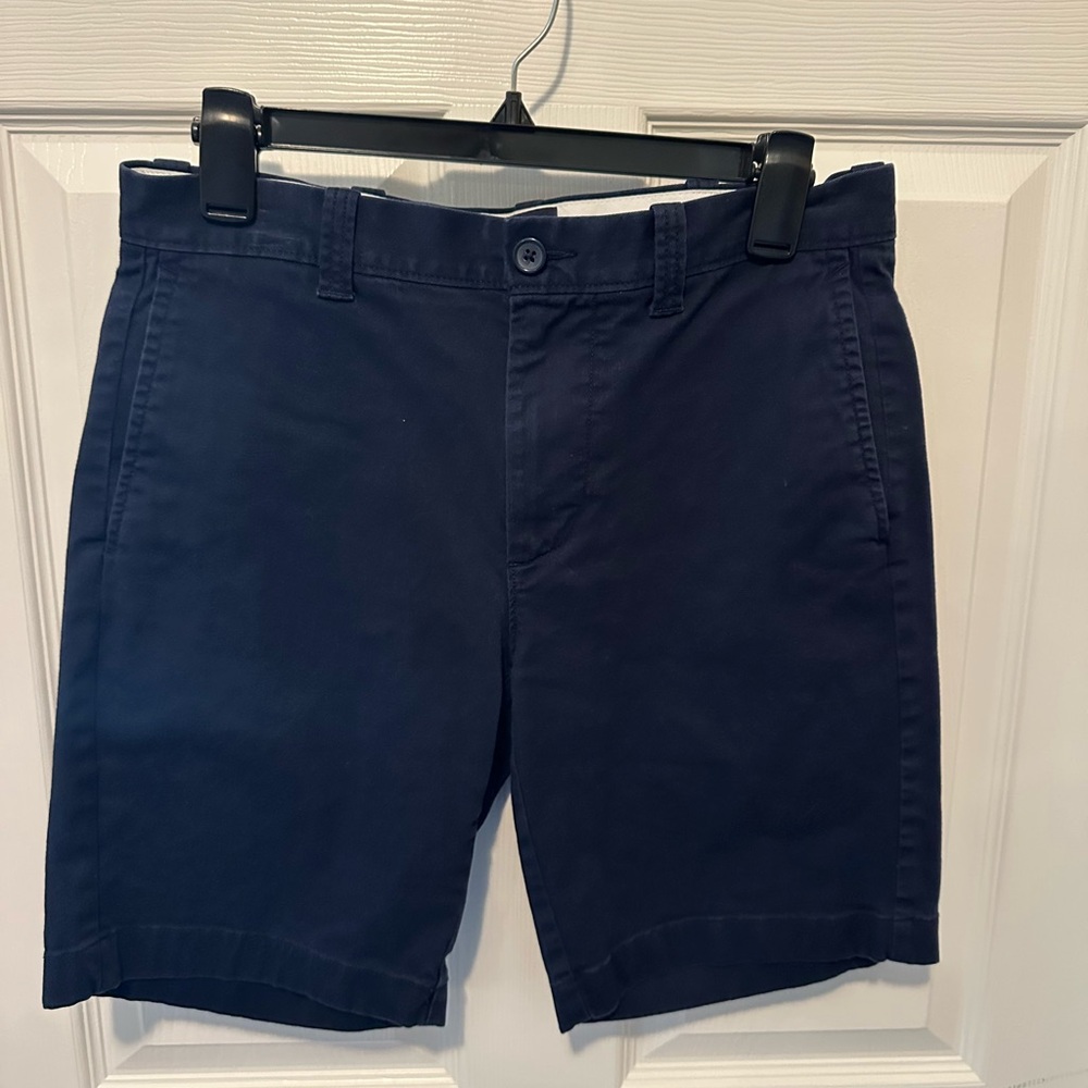 J. Crew Blue Flat Front Shorts